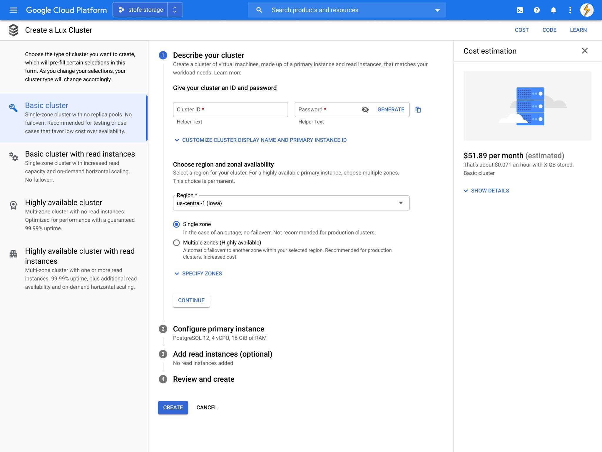 Option 2 — Descriptive wireframe